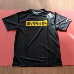 ミツワタイガー プリントTEE SS カナテキスト BLK 090