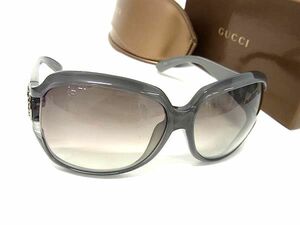 1円 ■極美品■ GUCCI グッチ GG 3043/F/S OVXPF 61□14 120 サングラス メガネ 眼鏡 レディース メンズ グレー系 FA8987