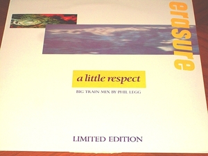 ◆厳選名盤◆Mute◆Erasure◆限定盤◆“A Little Respect (Big Train Mix)”