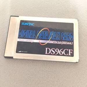 SUNTAC DS96CF(PDC用通信カード） DIGITAL DATA/FAX CARD番号：6001761