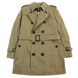 極美品○BURBERRY LONDON バーバリーロンドン A1A14-677-72 裏地ノバチェック柄 ライナー付き トレンチコート M 日本製 正規品 メンズ