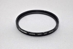 #1606fj ★★ 【送料無料】HAKUBA ハクバ WIDE MC UV 52mm コーディング?がれ有 ★★