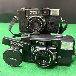 ★☆現状渡し Konica/コニカ アナログカメラ/フィルムカメラ KONICA AUTO FOCUS C35 AF2/C35 2台セット