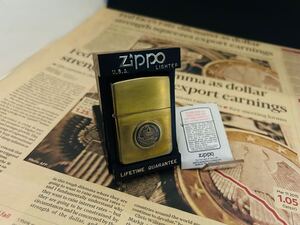 1円スタート！★ 希少 Zippo ★ 1995年 60th Anniversary / ビンテージ / SOLID BRASS / ゴールド / 未使用保管品