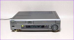 SONY Hi8/S-VHS Wデッキ 【 WV-ST1 】 CD版説保証付完動美品