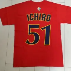 未使用　イチロー WBC 侍JAPAN ICHIRO Tシャツ　マジェスティック