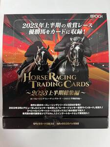 EPOCH 2023 HORCE RACING TRADING CARDS 上半期総集編　ホースレーシング カード　未開封パック　19パック　　※サインカード無し