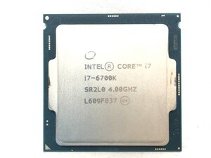 最終出品！　intel SR2L0 CORE i7-6700K 4.00GHz CPU■現状品