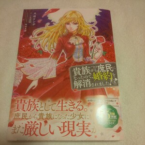 ☆6月新刊☆貴族から庶民になったので、婚約を解消されました(6巻)☆大岩ケンヂ☆