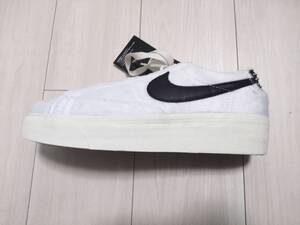 ★新品　NIKE ナイキ　W BLAZER LOW PLATFORM　★ブレーザー LOW プラットフォーム　★フェイクファーアッパー　★グラフィックソール