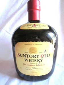  ー★サントリ－　ウイスキー　SUNTORY OLD WHISKY　寿　４３°　７００ml★ー