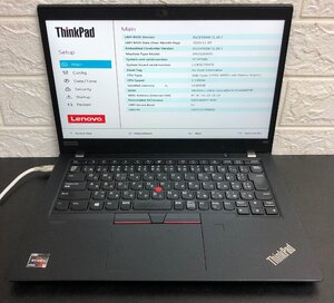 1円～ ■ジャンク LENOVO ThinkPad X13 Gen1 / Ryzen 5 PRO 4650U 2.10GHz / メモリ 16GB / ストレージ無し / 13.3型 / OS無 / BIOS起動可