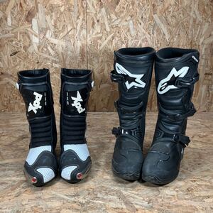 12/21/1円〜/Xpd/WRS/alpinestars/アルパインスターズ/レーシングブーツ/オフロードブーツ/TECH3/26.5cm/メンズ/シューズ/現状品