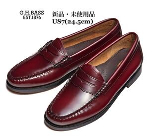 G.H.BASS PENNY バス ペニー ローファー WINE ワイン BA41010 US7