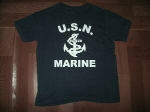 アメリカ古着 U.S.N アメリカ海軍 NAVY プリント T-SHIRTS