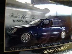 PMA 1/43 Mercedes Benz ベンツ Eクラス Tモデル 2003 (ブルーM)