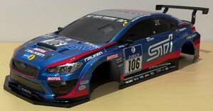 1/10タミヤ SUBARU　スバル WRX STI NBRチャレンジ　ボディ（TT-02シャーシ）