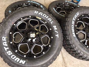 4本セット XTREME-J XJ06 17x7.5J 5/114.3 +35 MUDSTAR マッドスター ラジアル M/T 245/65R17 WL ハリアー CX-8 ハリアー アウトバック