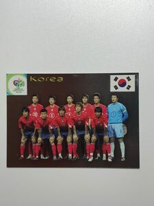 PANINI 2006ワールドカップ　韓国代表　