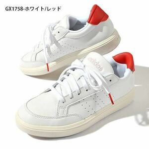 アディダス スニーカー adidas NOVA COURT W ローカット カジュアル シューズ 25cm 未使用 GX1758