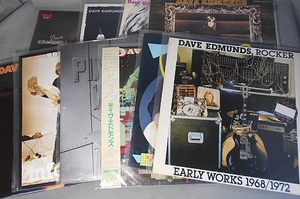 デイブ・エドモンズ　日本オリジナル盤　DAVE EDMUNDS　10枚まとめて　シンガーソングライター　ギターロック