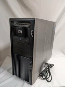 HP Z800 WorkStation Xeon ×2CPU メモリ52GB Windowsライセンス付 NVIDIAQUADRO 4000×2台 DVD+/-RWドライブ ジャンク / 140 (RUHT015376)