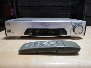 【再値下げ/送料無料】パナソニック　S-VHSビデオデッキ　NV-SB1000W　リモコン付