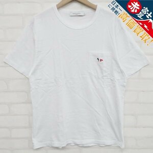 8T4967【クリックポスト対応】MAISON KITSUNE フォックス 半袖ポケットTシャツ メゾンキツネ