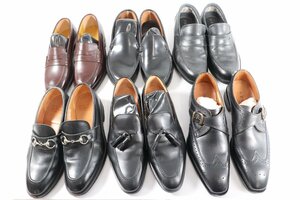 【6点】REGAL リーガル レザー ビジネス シューズ 革靴 サイズ23.5cm ブラック ブラウン まとめ売り 2611-AS