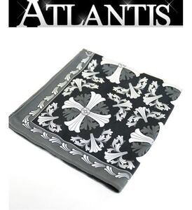 CHROME HEARTS 銀座店 クロムハーツ 未使用 クロスプリント メガネ拭き クリーナー 黒系 95302