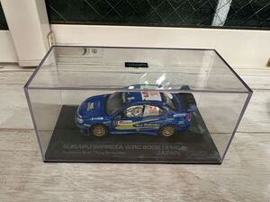 【ジャンク品】hpi ミニカー1/43 スバル インプレッサ WRC 新井敏弘 2006 ラリージャパン