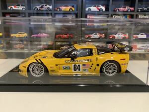 オートアート 1/18 シボレー コルベット C6R 24hrs ルマン WINNER 2005 #64