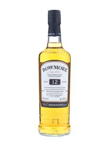 ボウモア 12年 シングルモルト アイラ スコッチ ウイスキー 箱なし 350ml 40％　YS-BOWMORE12-350