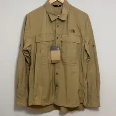 新品 THE NORTH FACE ラッスルキャノピーシャツ タン L