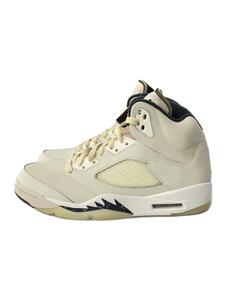 NIKE◆AIR JORDAN 5 RETRO SE SAIL/ハイカットスニーカー/28cm/FN7405-100