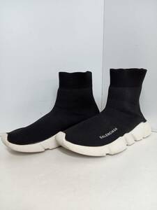 BALENCIAGA バレンシアガ ニットスニーカー ブラック 42(約27cm)