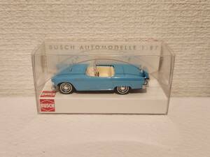 BUSCH 1/87 フォード サンダーバード 1956 ブルー