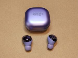 【USED】 SAMSUNG サムスン Galaxy Buds Pro Bluetooth ワイヤレス イヤホン SM-R190 パープル