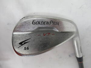 ★TSURUYA ツルヤ GOLDEN PRIX -V7- ウェッジ S カーボンシャフト C892★レア★激安★中古★