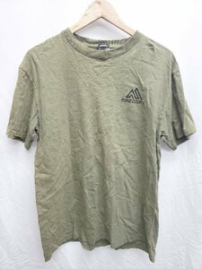 ◇ GREGORY グレゴリー 半袖 Tシャツ カットソー サイズL カーキ レディース P