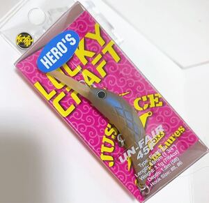  希少 ラッキークラフト アンフェア45F イリュージョンペレット ヒーローズ heroes オリカラ つぶアン ツブアン 新品未使用 １点のみ 爆釣