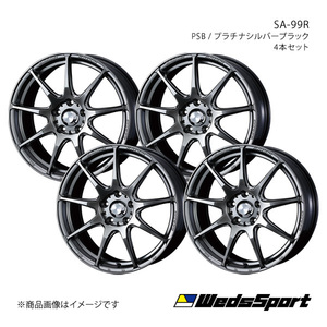 WedsSport/SA-99R GT-R R33 アルミホイール4本セット【18×9.5J 5-114.3 INSET38 PSB】0073928×4