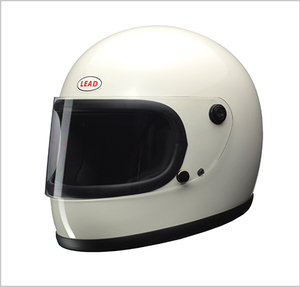 フルフェイスヘルメット　 RX-200R　ホワイト　フリー（57～60cm未満)サイズ　RX-200R WH リード工業