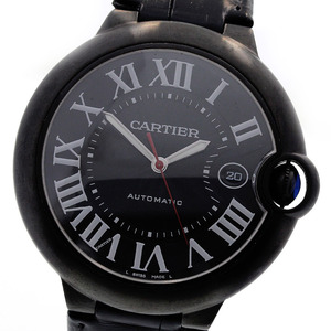 カルティエ CARTIER WSBB0015 バロンブルー 42MM デイト 自動巻き メンズ 美品 _816590