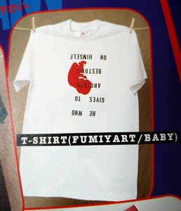 藤井フミヤ　FUMIYART/BABY Ｔシャツ