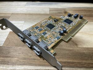 FireWire400（IEEE1394a）増設カード① PCIバス用 TI製チップ搭載TSB41AB3