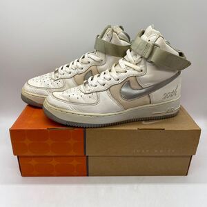 【28cm】02s NIKE AIR FORCE 1 HIGH L/M WHITE 20TH 2002年製 ナイキ エアフォース1 ハイ 20周年 (302347 102) 3097