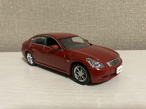 日産モデルカーコレクション　V36 スカイライン　セダン　1/43 京商　赤　レッド　美品　nissan skyline red kyosho