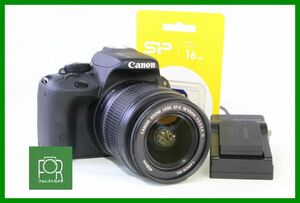 良品■到着後即使える■Canon EOS Kiss X7 ボディ＋EF-S 18−55ｍｍ IS■バッテリー・チャージャー・16GB SDカード付き■AE576