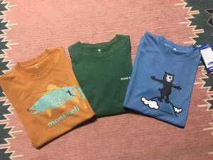 3枚セット 新品あり montbell モンベル Tシャツ メンズ